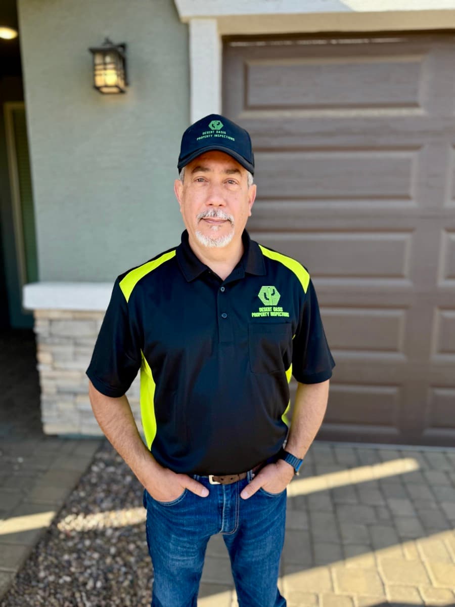 Frank Olivares, home inspector at Desert Oasis Property Inspections