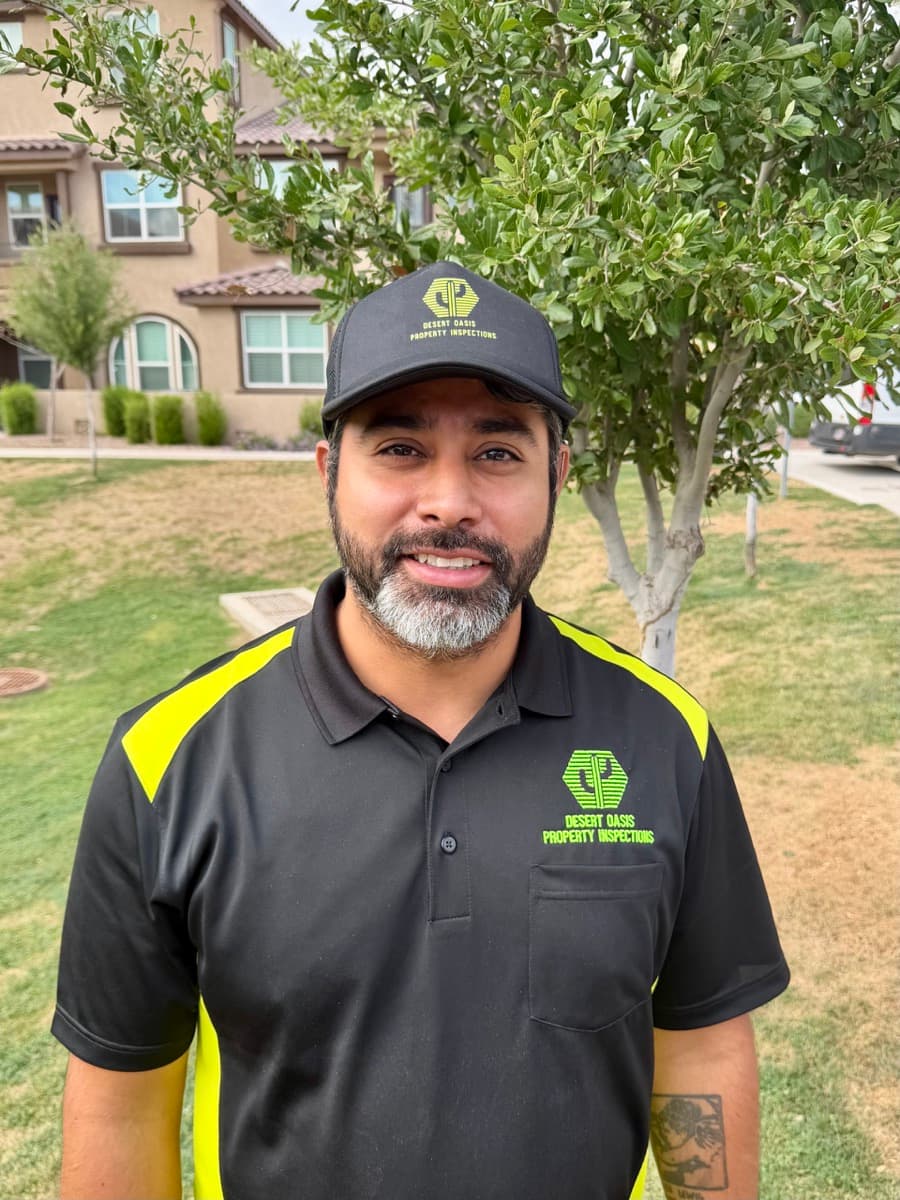 Jose Facundo, home inspector at Desert Oasis Property Inspections